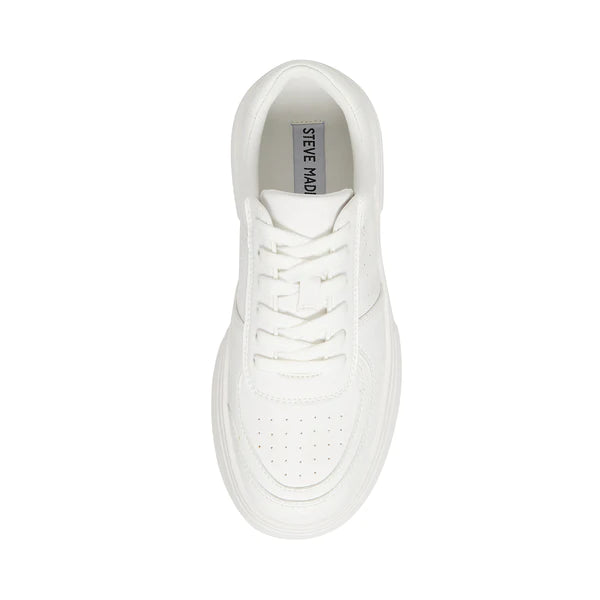 Steve Madden Perrin White Sneakers