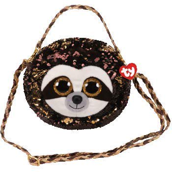 TY Baby Sequin Purse (Dangler the Sloth)