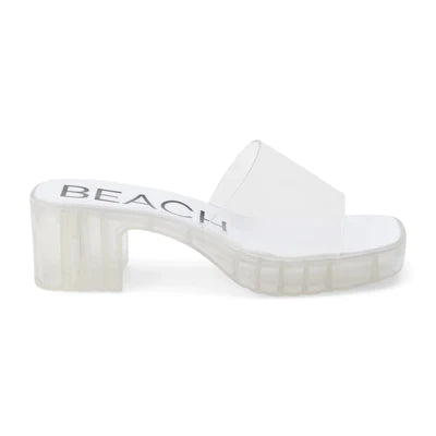 Beach By Matisse Wade Clear Heeled Sandal