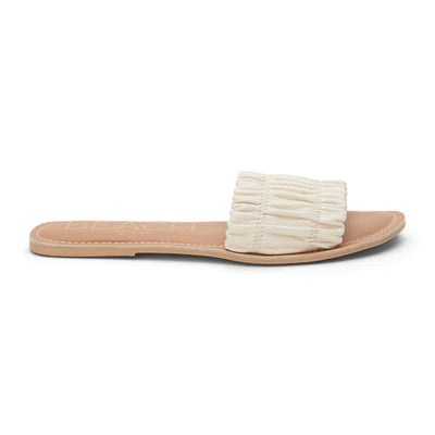 Matisse Channel Slide Sandal (Ivory)