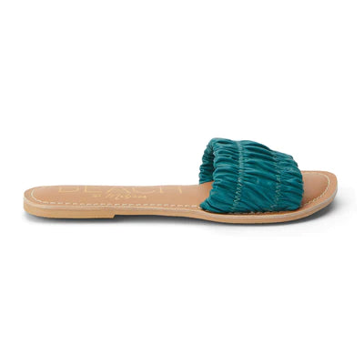 Matisse Channel Slide Sandal (Teal)