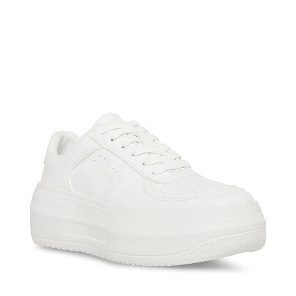 Steve Madden Perrin White Sneakers