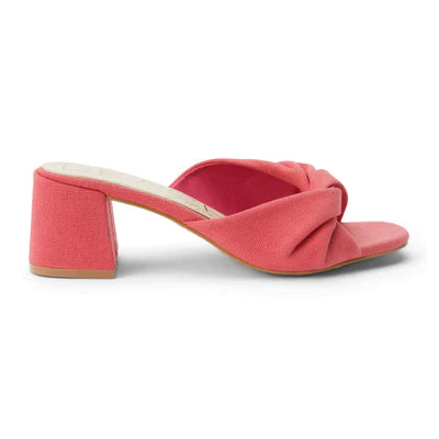 Matisse Juno Heeled Sandal (Hot Pink)