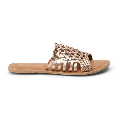 Matisse Aruba Slide Sandal (Gold)