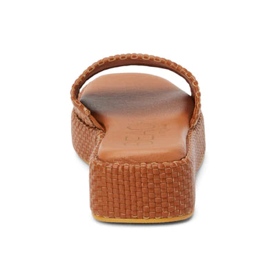 Matisse Maui Platform Sandal (Cognac)
