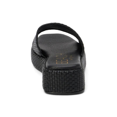Matisse Maui Platform Sandal (Black)