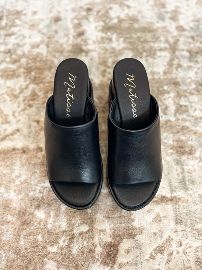Matisse Georgia Wedge Heel (Black)