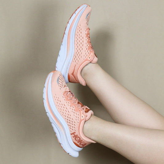 Hoka Kawana Peach Parfait / Shell Coral Sneakers