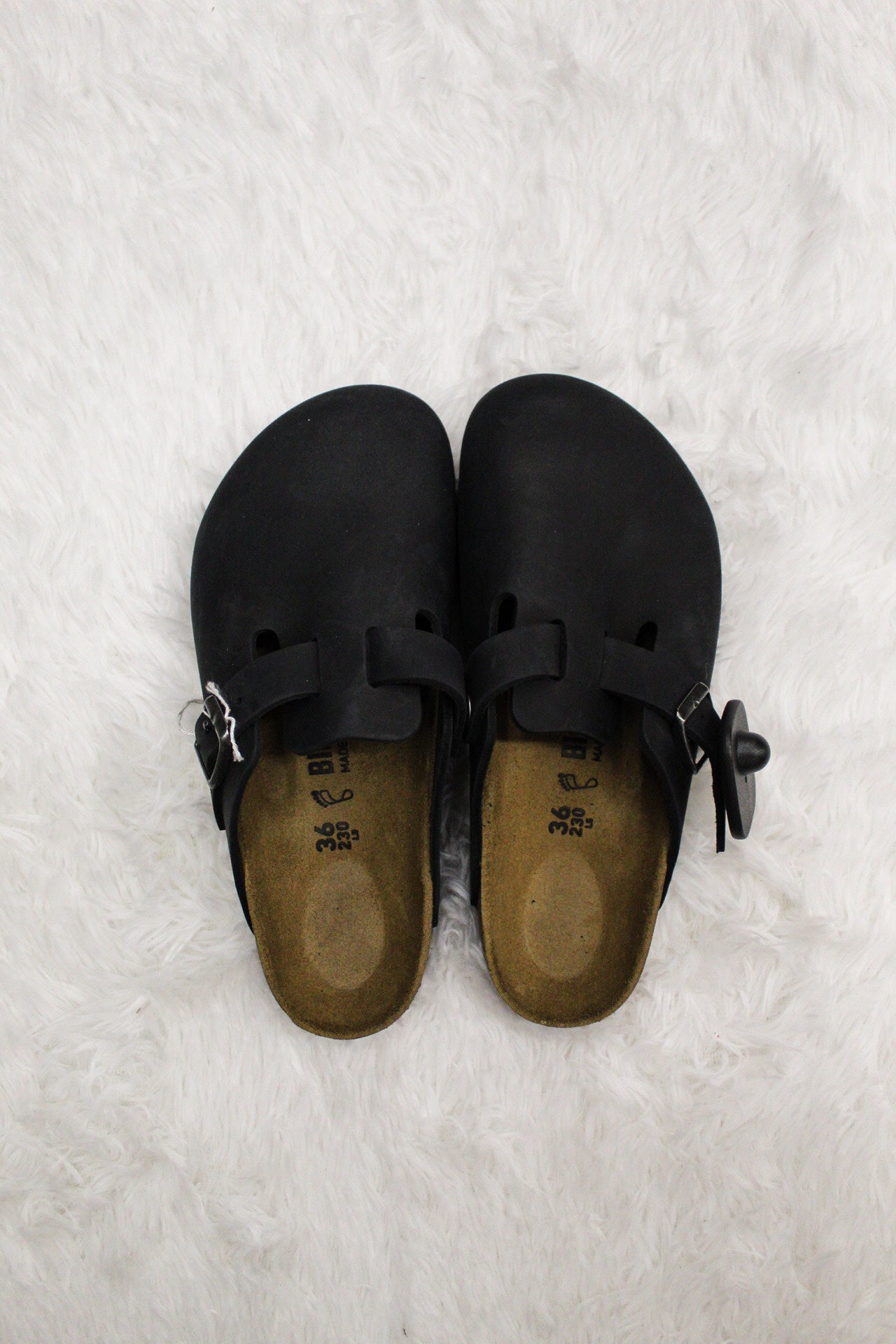 Birkenstock hot sale boston black