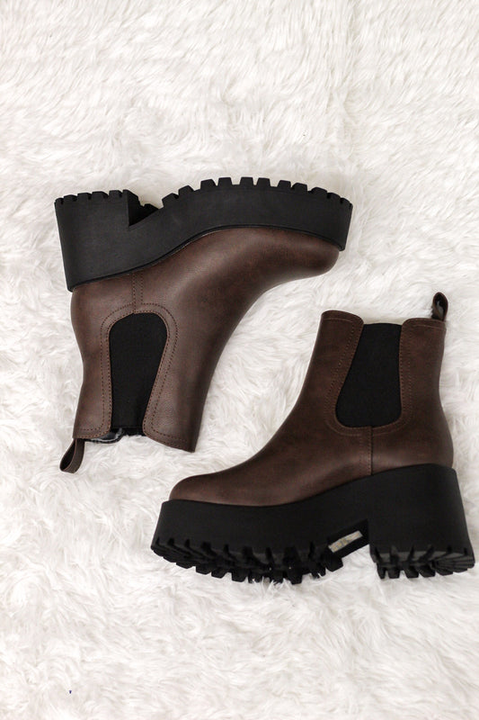 Instant-S Brown Booties