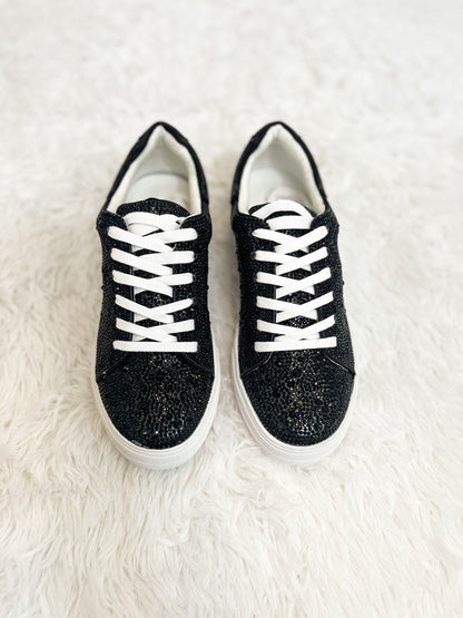 Matisse Julia Black Rhinestone Sneaker
