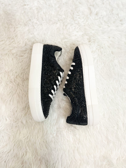 Matisse Julia Black Rhinestone Sneaker