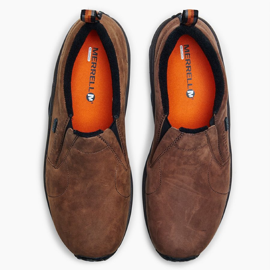 Men's Merrell Jungle Moc-Nubuck Brown Waterproof Shoes