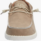 Men's Hey Dude Wally Recycled Leather Travertine Shoes